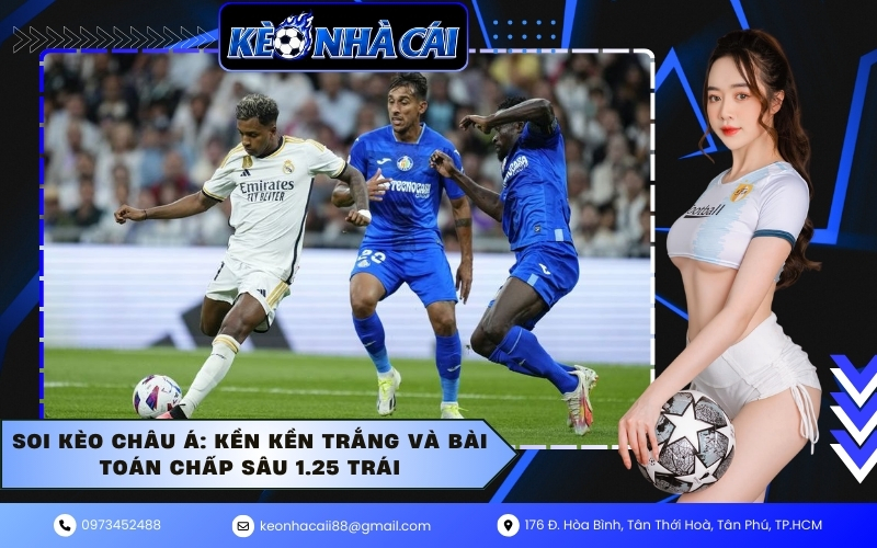 Soi kèo Châu Á: Kền kền trắng và bài toán chấp sâu 1.25 trái