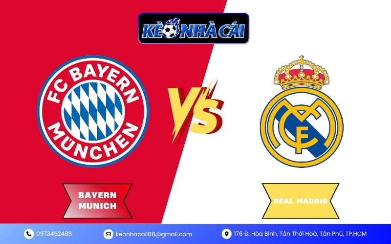 Soi Kèo Real Madrid vs Bayern Munich