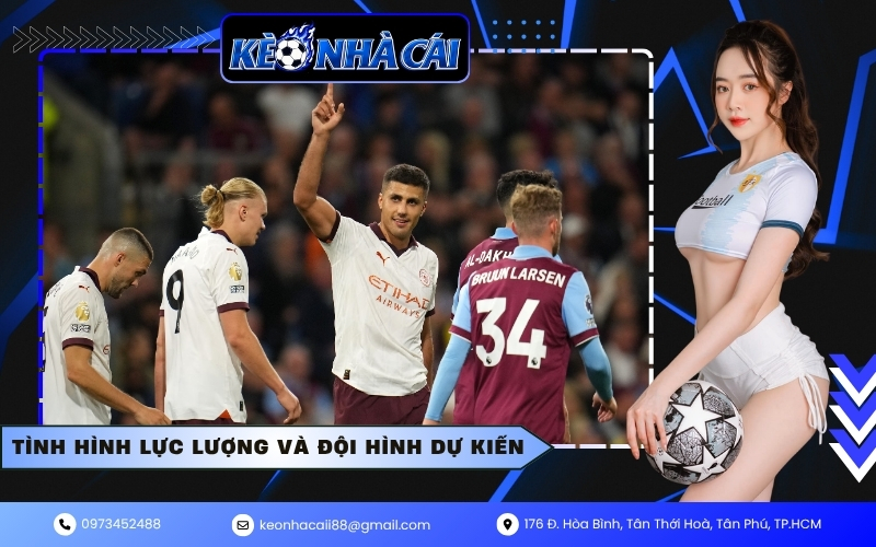 Tình hình lực lượng và đội hình dự kiến